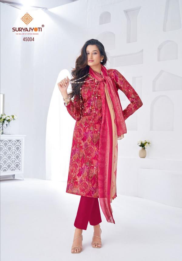 SuryaJyoti Naishaa Vol-45 – Dress Material